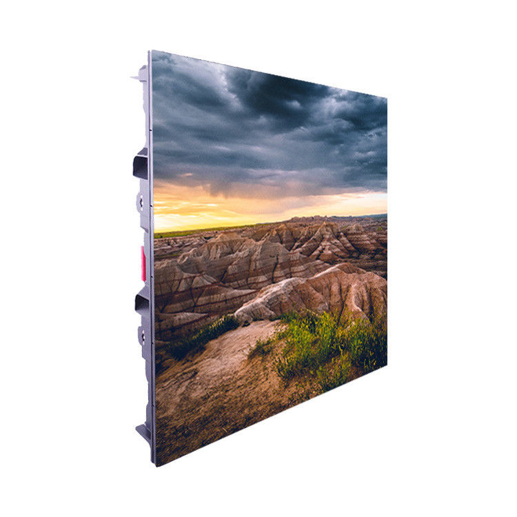P6.66 Waterproof Outside Led Screen 960*960*85mm Hanging Or Standing Installation